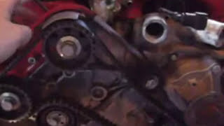 Esprit engine work part 4, timing belt