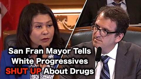 SF Mayor Battles White Progressives On Drug Crackdown