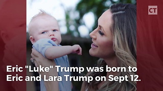 Trump's New Grandson Has Grandpa's Hair