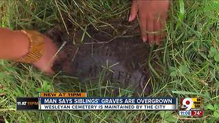 Cemetery is overgrown, city says 'we do all we can'