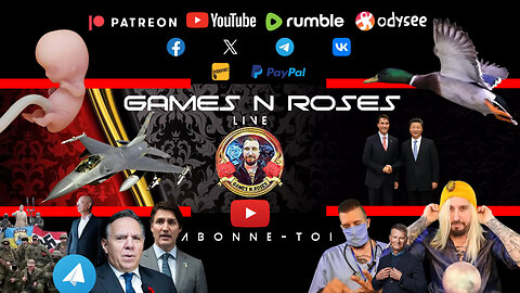 GAMES N ROSES LIVE: QUE LES GRENOUILLES CUISENT 🐸🐸🐸