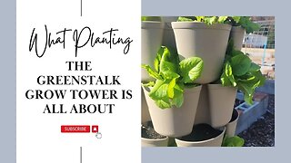 What Planting the GreenStalk Grow Tower is All About