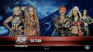 AEW Dynamite Britt Baker & Jamie Hayter vs Ruby Soho & Toni Storm w/ Saraya
