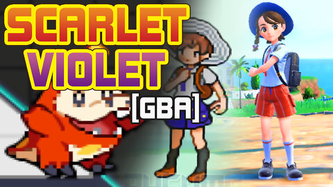 Pokemon Scarlet Violet by Slowbroth3r - New GBA Hack ROM has Gen 9 Pokemon in-game 2022!