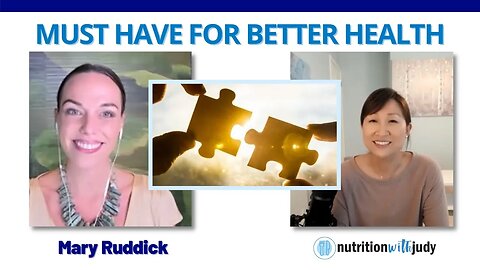 You also Need This for Better Health - Mary Ruddick