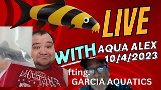 LIVE W/ Aqua Alex & Garcia Aquatics