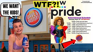 Dave & Buster's Arcade TARGETS YOUR KIDS! SPONSORS YOUTH DRAG SHOW PRIDE EVENT!