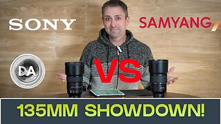 135mm Showdown: Samyang vs Sony G Master | Which One to Buy?