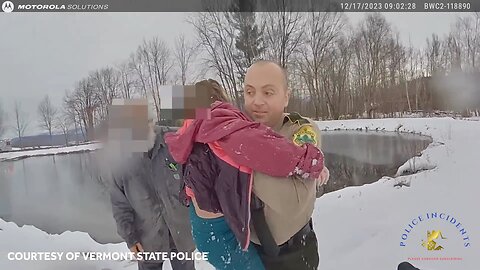 Two Vermont troopers save 8-year-old girl who fell into frozen pond