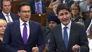 Pierre Poilievre goes head-to-head with Justin Trudeau