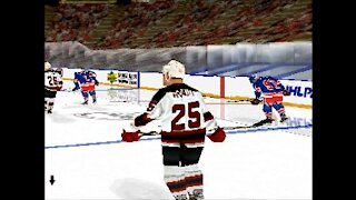 NHL Faceoff 2000 San Jose vs New Jersey