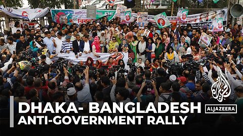 Bangladesh opposition protests: Anti-government rally held in capital Dhaka