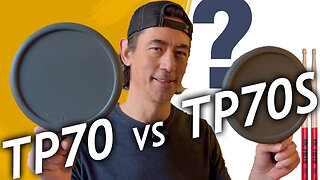 Yamaha TP70 vs TP70S DTX Drum Pads, What’s the Difference Demo with Vic Firth Coated Drum Sticks, Product Links