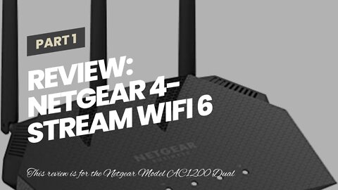 Review: NETGEAR 4-Stream WiFi 6 Dual-Band Gigabit Router (WAX204) – AX1800 Wireless Speed (Up t...