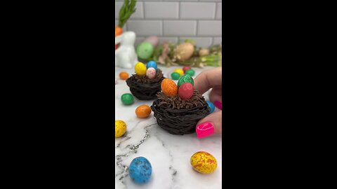 chocolate nests cupcake recipe