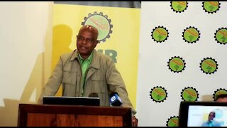 SOUTH AFRICA - Johannesburg - AMCU briefing on strike intention (Video) (D96)