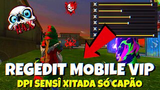 Regedit Mobile vip PAGAR-GRÁTIS só capão vermelho (Free Fire FF)