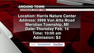 Around Town 2/13/19: Chipmunk Story Time