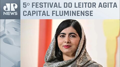 Vencedora do Prêmio Nobel da Paz, Malala Yousafzai abre evento literário no Rio