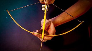 Pencil Arrows & Bamboo Bow Shoot 45MPH (Will It Bow!) Ep. 8