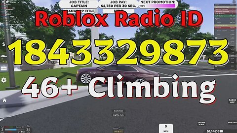 Climbing Roblox Radio Codes/IDs