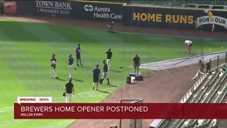 Brewers Home Opener postponed