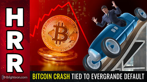 Bitcoin CRASH tied to Evergrande DEFAULT