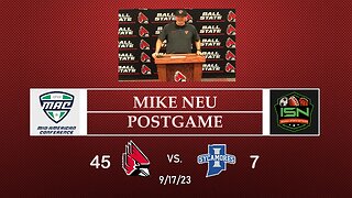 Ball State vs. Indiana State Postgame Press Conference Mike Neu