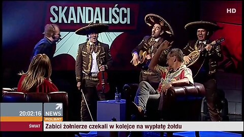 Cejrowski mebluje studio Polsatu - Skandaliści - Agnieszka Gozdyra