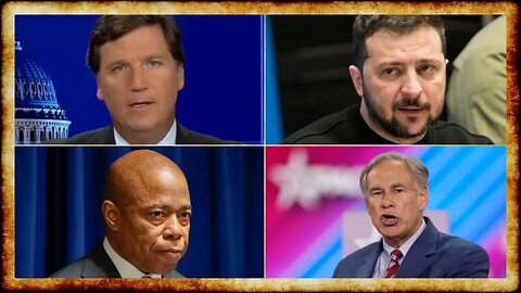 Fox LEAKS Tucker Dirt, Ukraine War Escalates, New York and Texas FEUD Over Immigrants