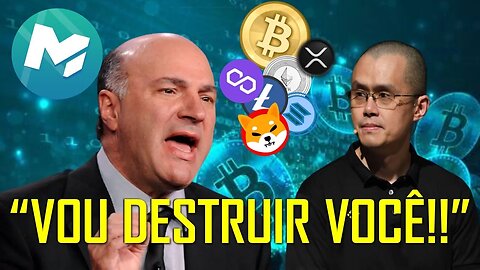 Kevin O Leary TENTA DESTRUIR A BINANCE NAS AUDIENCIAS DA FTX