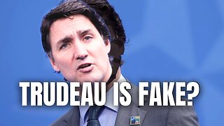 Trudeau is wearing a mask