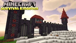 🏰 Starting A DARK FORTRESS 🏰 | Minecraft Survival Kingdom Episode #29