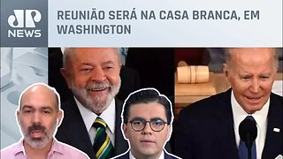 Lula embarca para viagem aos EUA e encontro com Biden; Cristiano Vilela e Schelp analisam