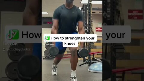 Do These Exercises To Strengthen Your Knees 👀💪🏾🔥