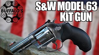 Smith and Wesson MODEL 63 ~ Stainless Steel Kit Gun