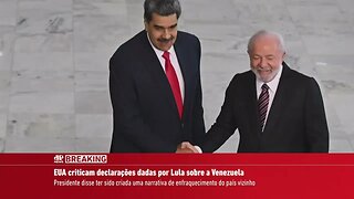 EUA criticam declarações dadas por Lula sobre Venezuela | BREAKING NEWS