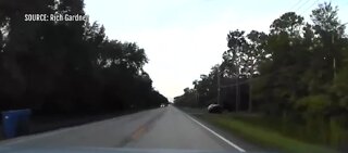 Flying SUV caught on camera in Florida