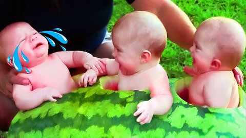 TOP 1 MUST WATCH : Funniest Twin, Triplet Babies Compilation