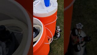 What's in the keg kooler?