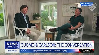 Chris Cuomo, Tucker Carlson Commiserate Over Firings, Reminisce About On-Air Feuding