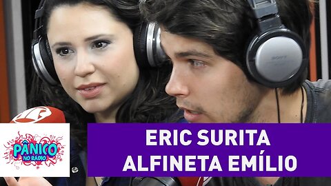 Eric Surita alfineta seu pai Emílio: "a gente trabalha" | Pânico