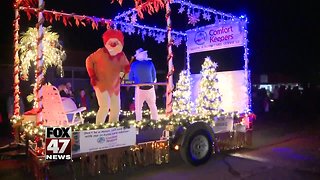 Christmas parade in Grand Ledge