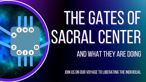 Ep. 30 - Episode 2: The Gates of Sacral Center