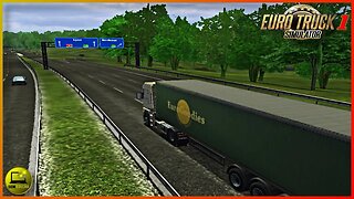 EURO TRUCK SIMULATOR 1 PT BR BORA JOGAR #7 PARIS ROMA ENTREGA DE QUEIJO #semedissaum #pc #games