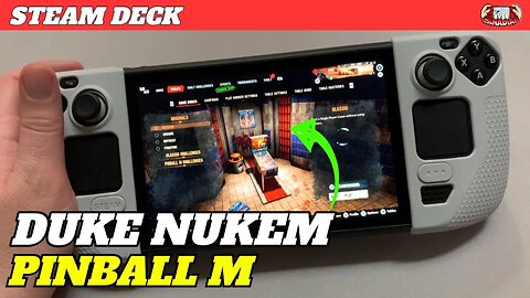 Duke Nukem Pinball on the Steam Deck - Pinball M