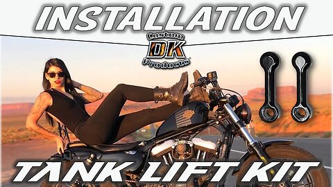 EZ Install of Billet Tank Lift for All Harley Models