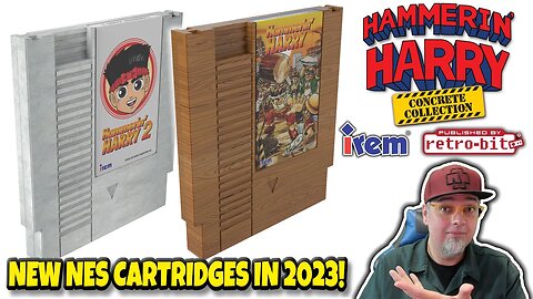 These RETRO NES Games Are Coming To The USA For The First Time! Hammerin Harry 1 & 2!