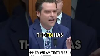 FBI Scandal Ignorance of Unlawful Queries Revealed#shorts #christopherwray #mattgaetz