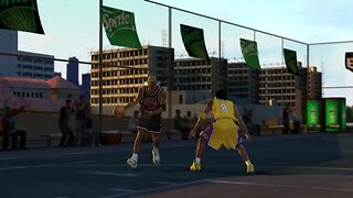 3 on 3: MJ, Scottie and The Worm vs SHAQ, Kobe and Coach Phil Jackson